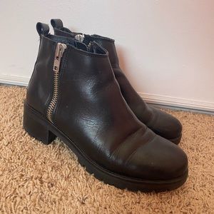 Leather booties from Urban outfitters